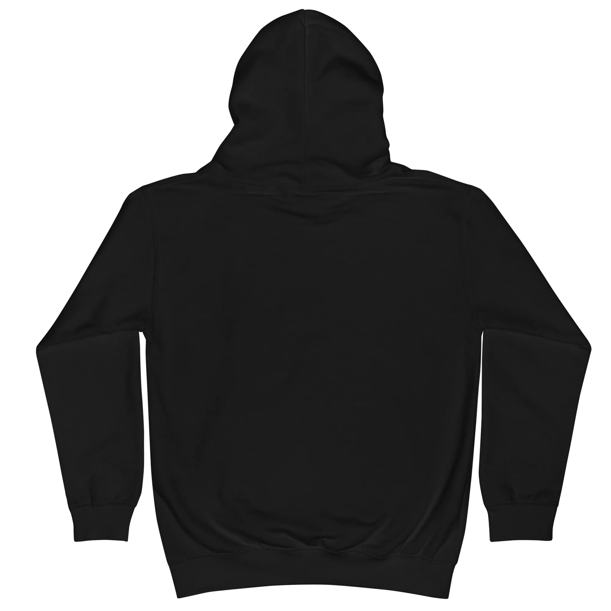 Felpa con cappuccio unisex per bambini con scheletri di Halloween