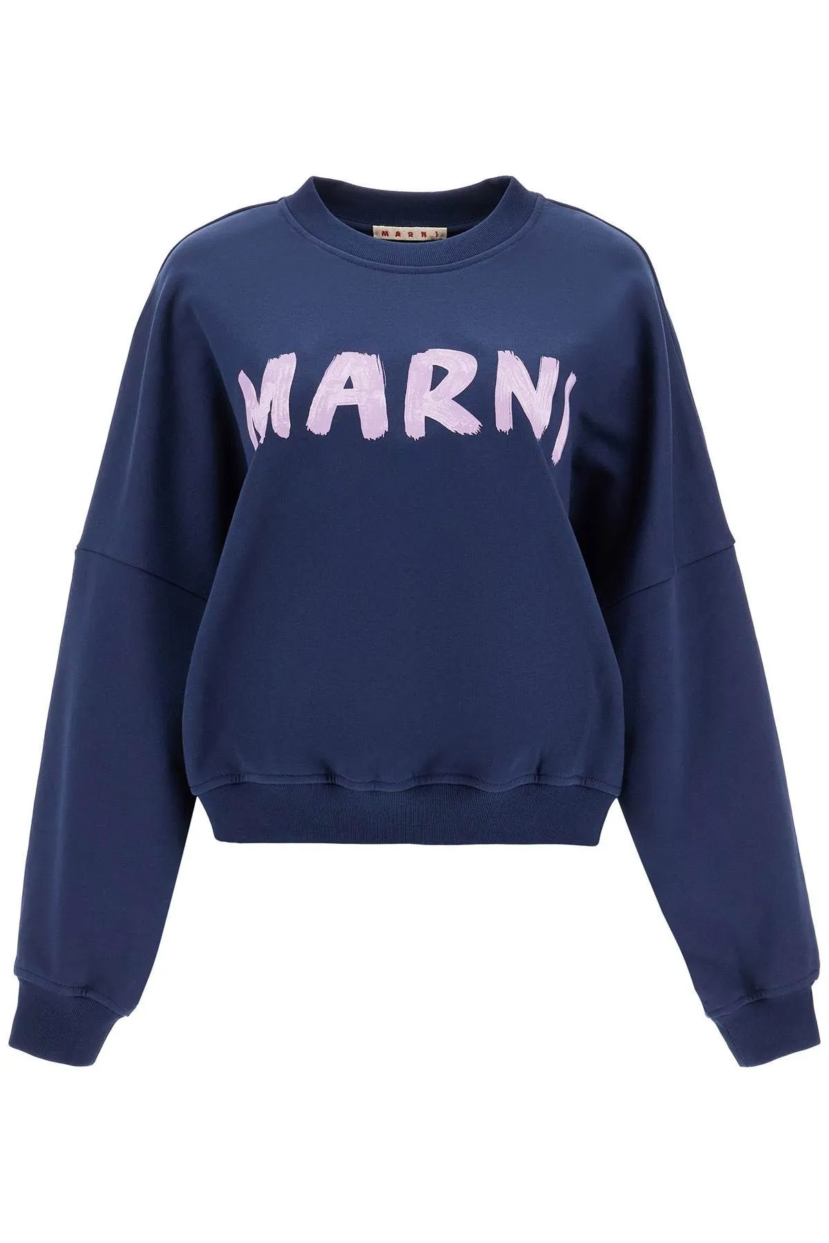 Logo Print Crew Neck Sweatshirt