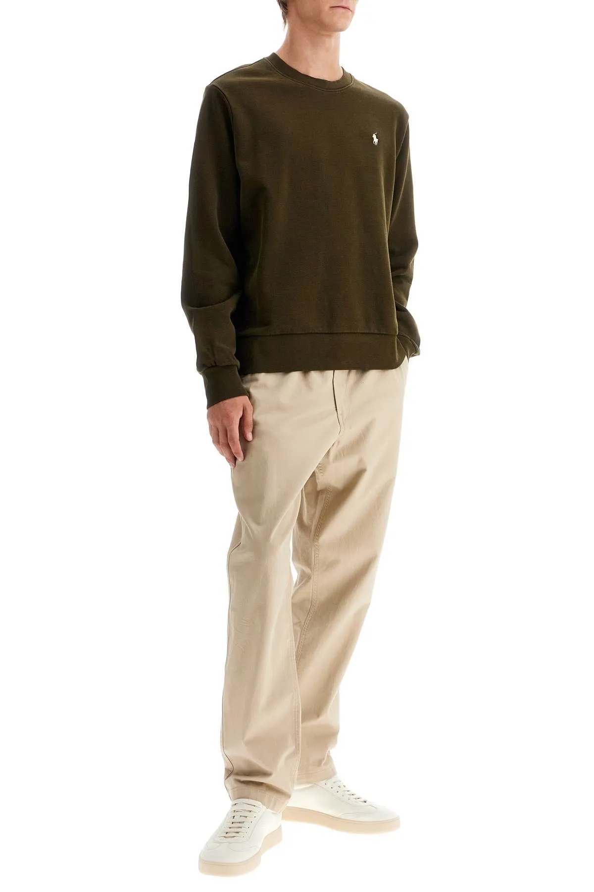 Logo Crew Neck Sweatshirt