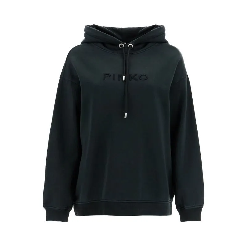Oversized Sweatshirt Embroidered Logo