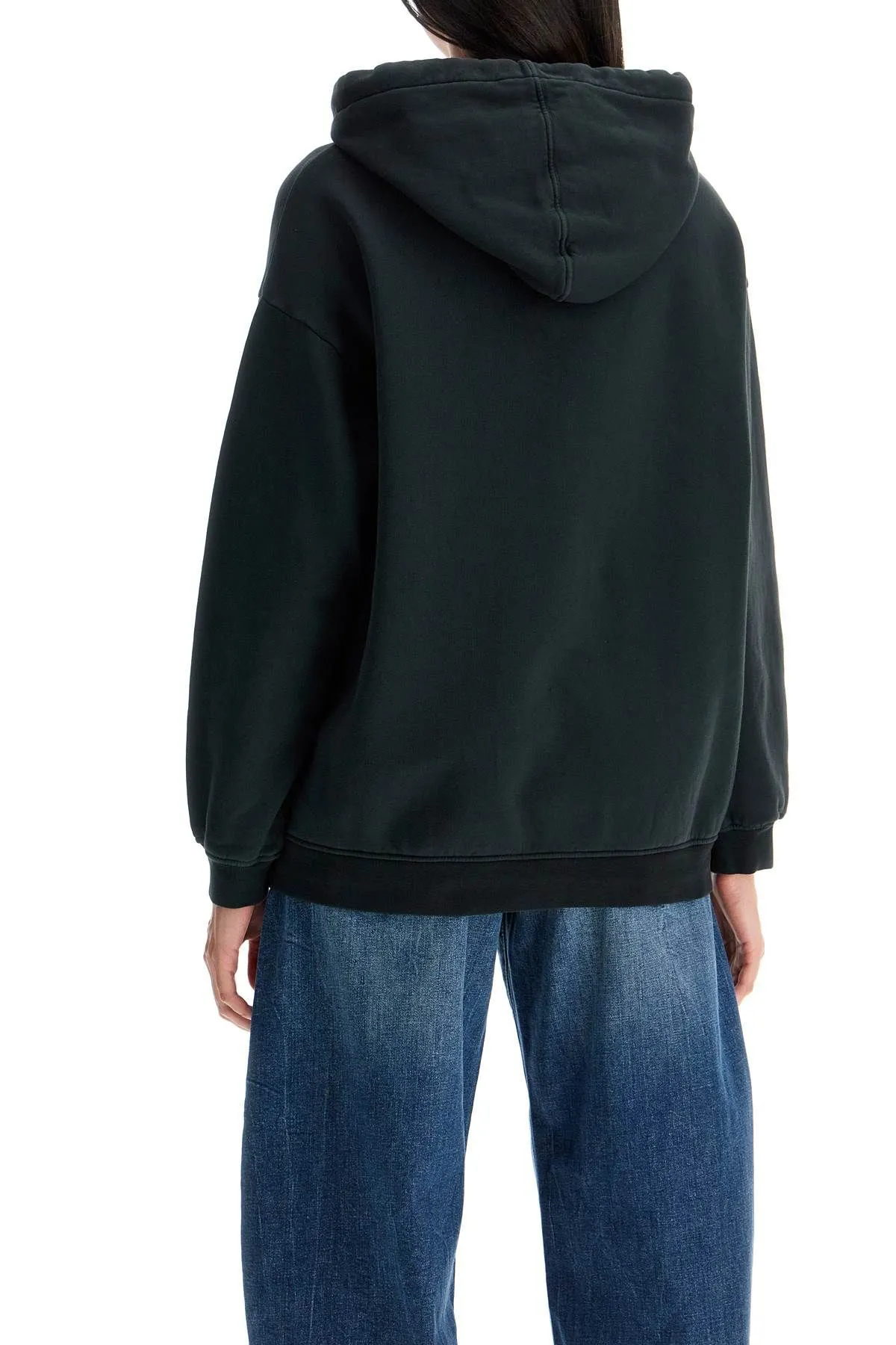 Oversized Sweatshirt Embroidered Logo