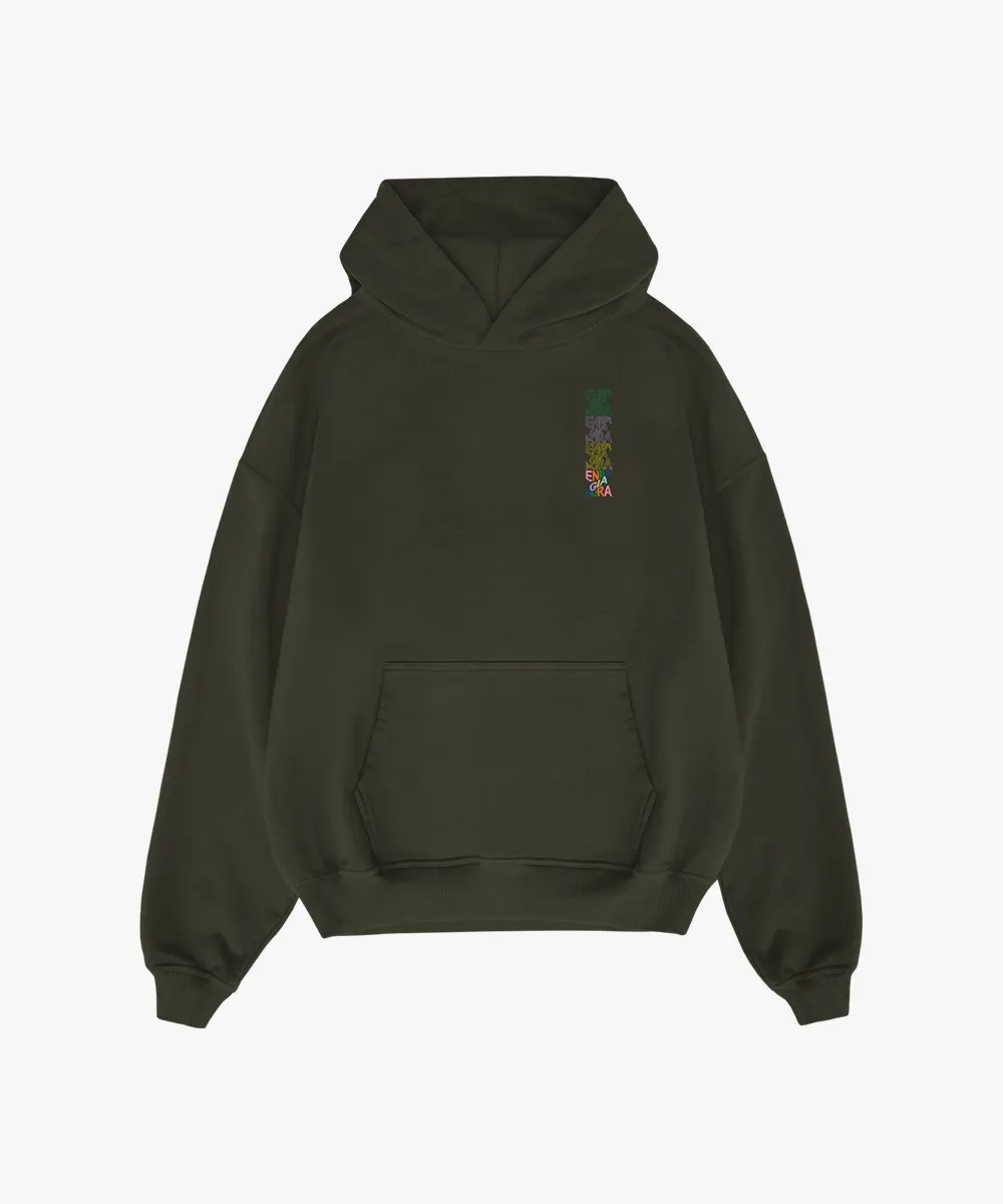 Verde Travis V3 Felpa