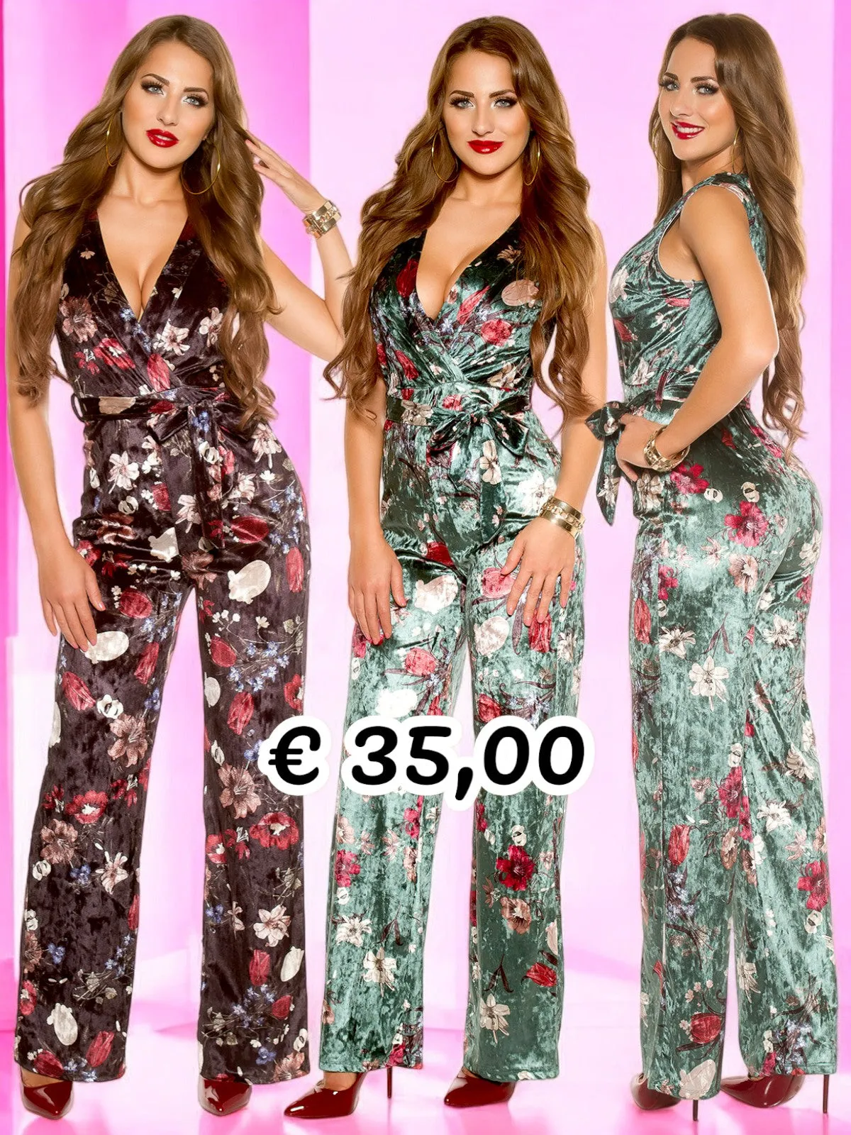 Floral Print Jumpsuit 0000OV69609