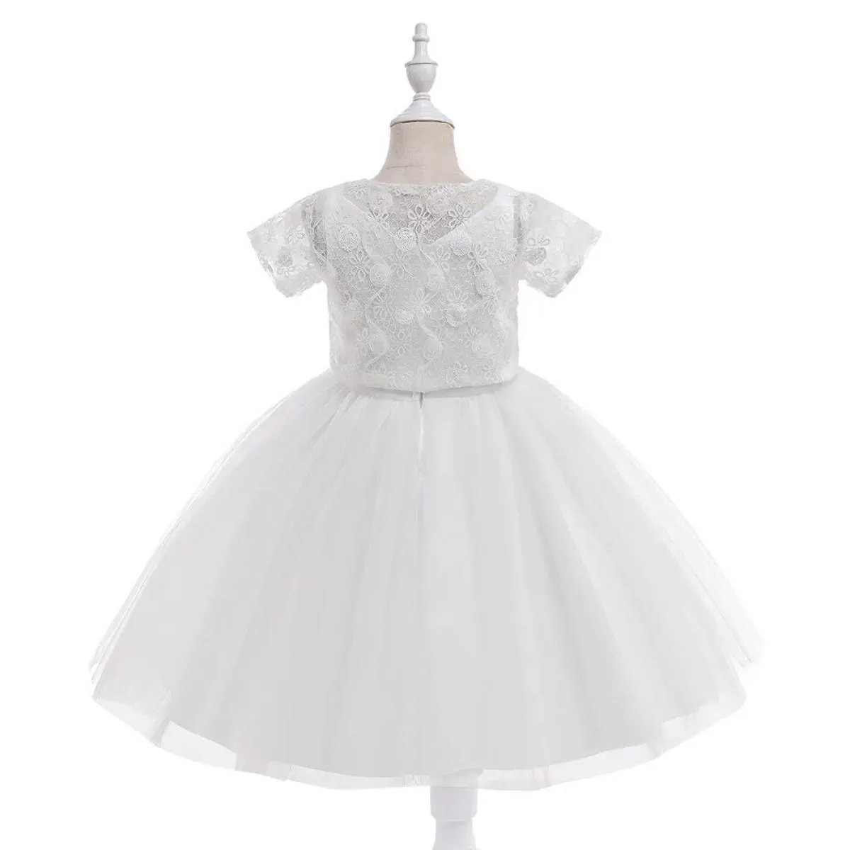 Flower girl dress, children's bridesmaid dress, children's wedding dress, Christmas party dress for girls, bou.