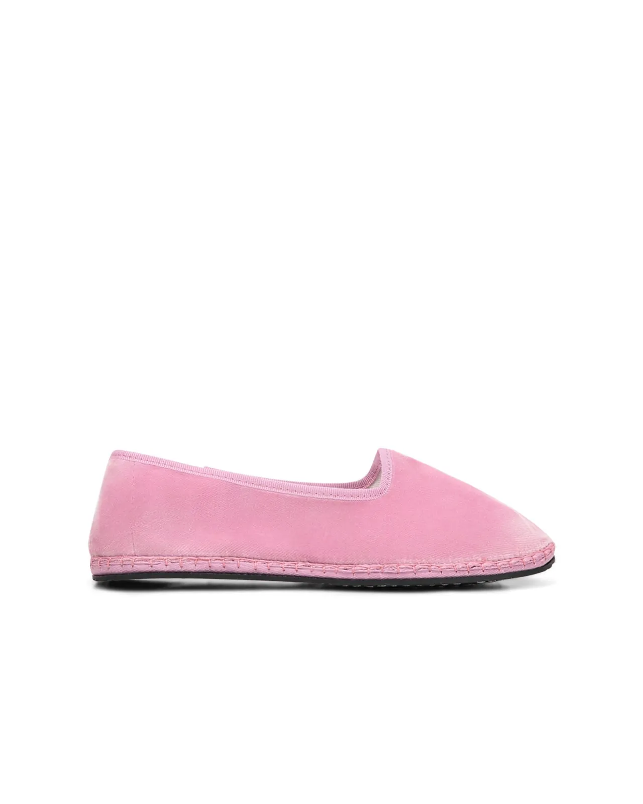 Friulane velluto rosa cipria