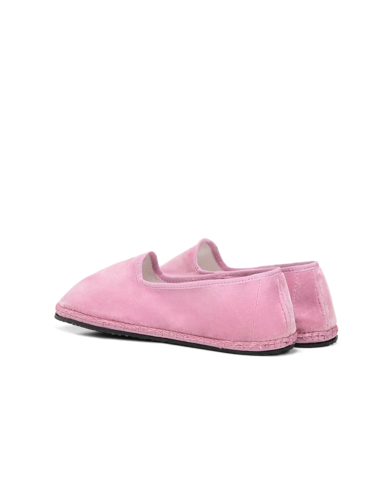 Friulane velluto rosa cipria