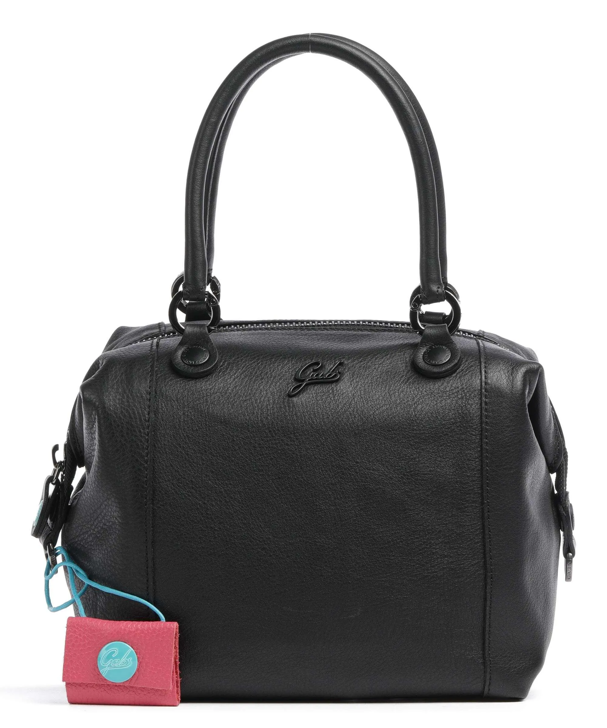  Gabs G3 Plus M Borsa a zainetto pelle di vitello grana rosso scuro  