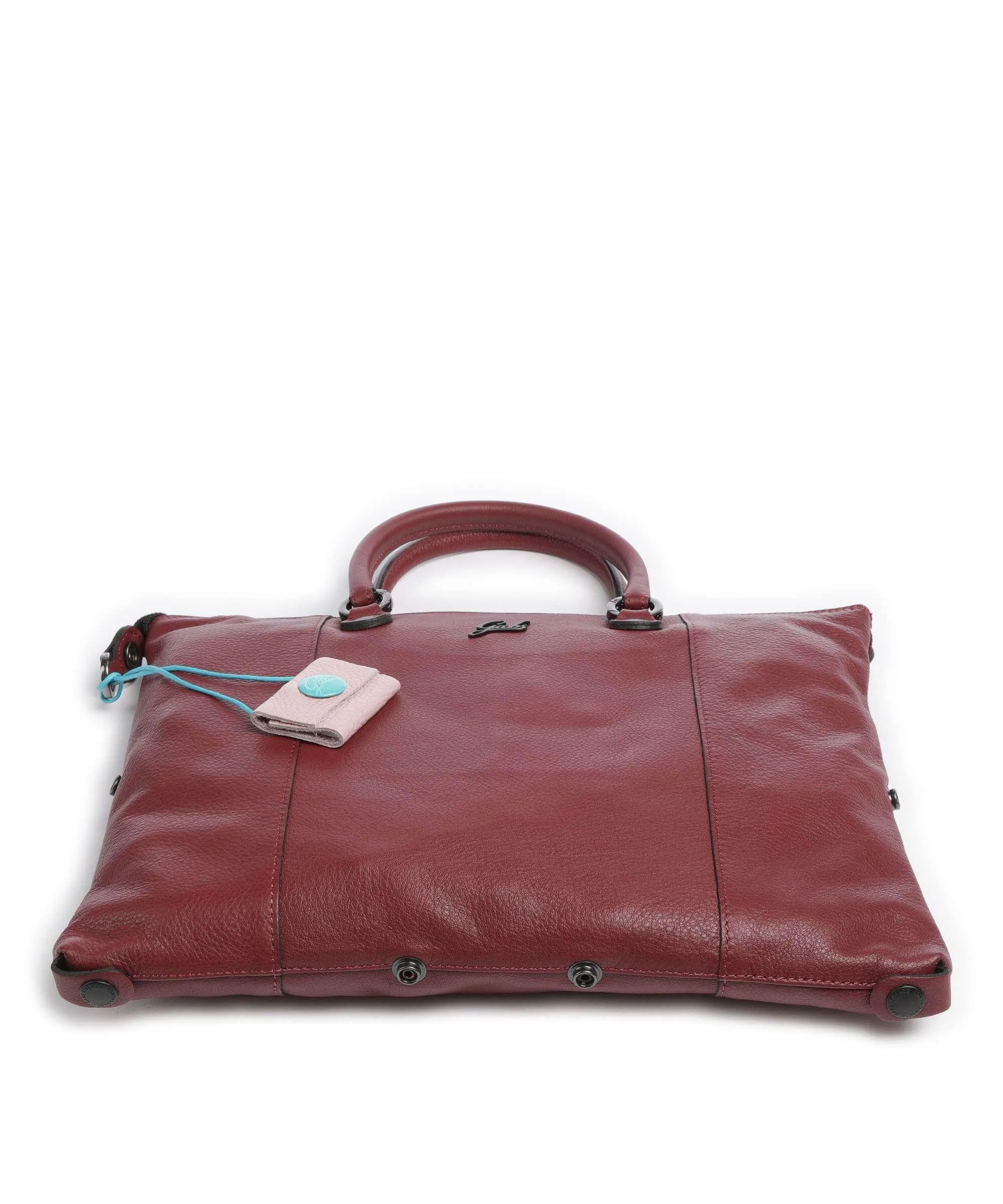  Gabs G3 Plus M Borsa a zainetto pelle di vitello grana rosso scuro  