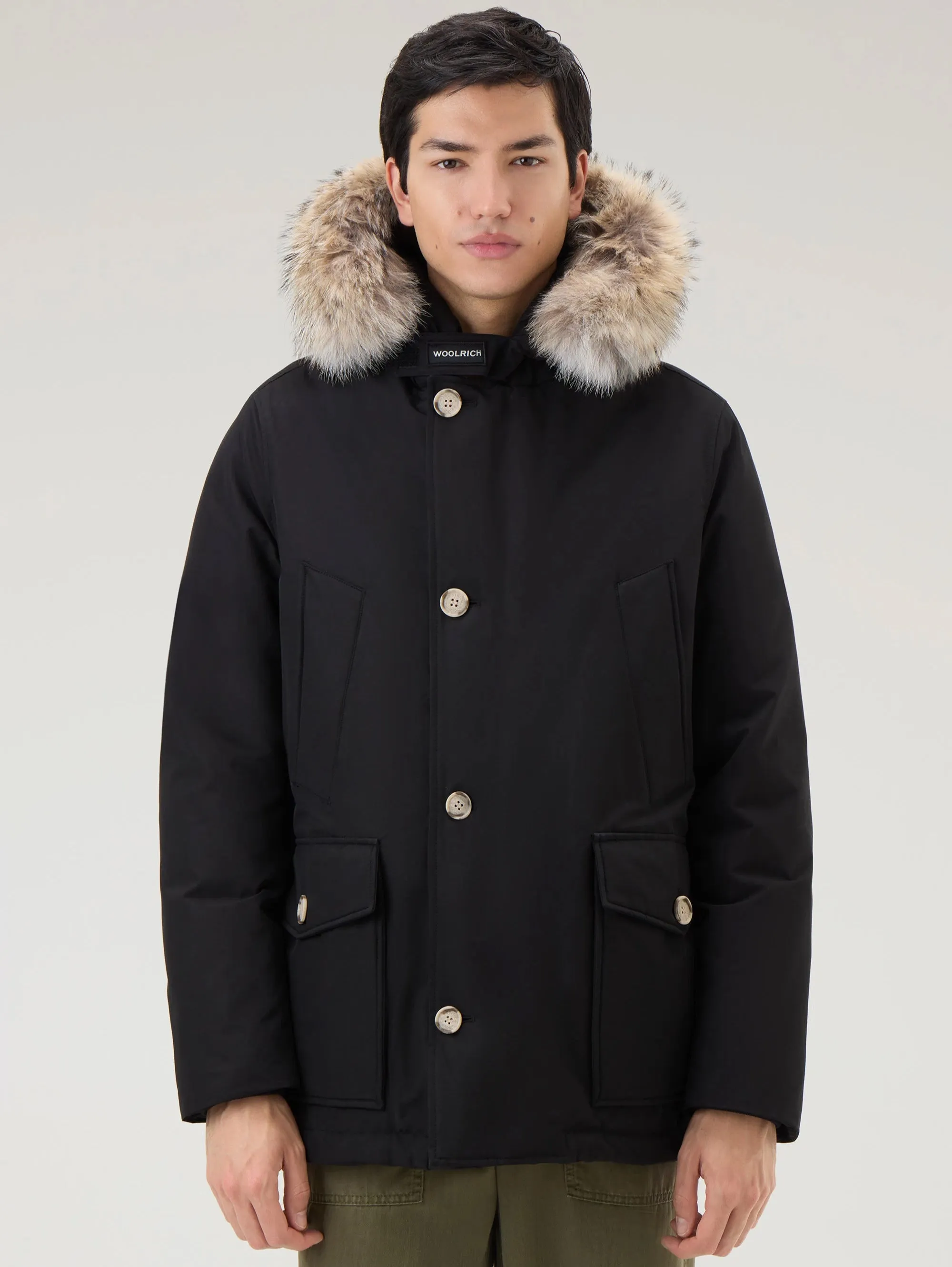 Giaccone Anorak Black Ramar - Shop Now!