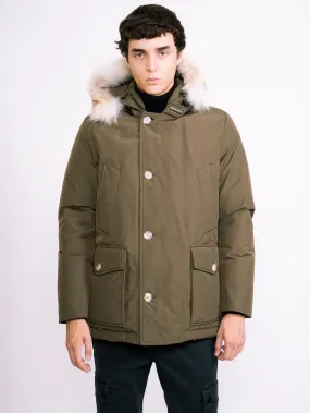 Giaccone Anorak in Green Ramar