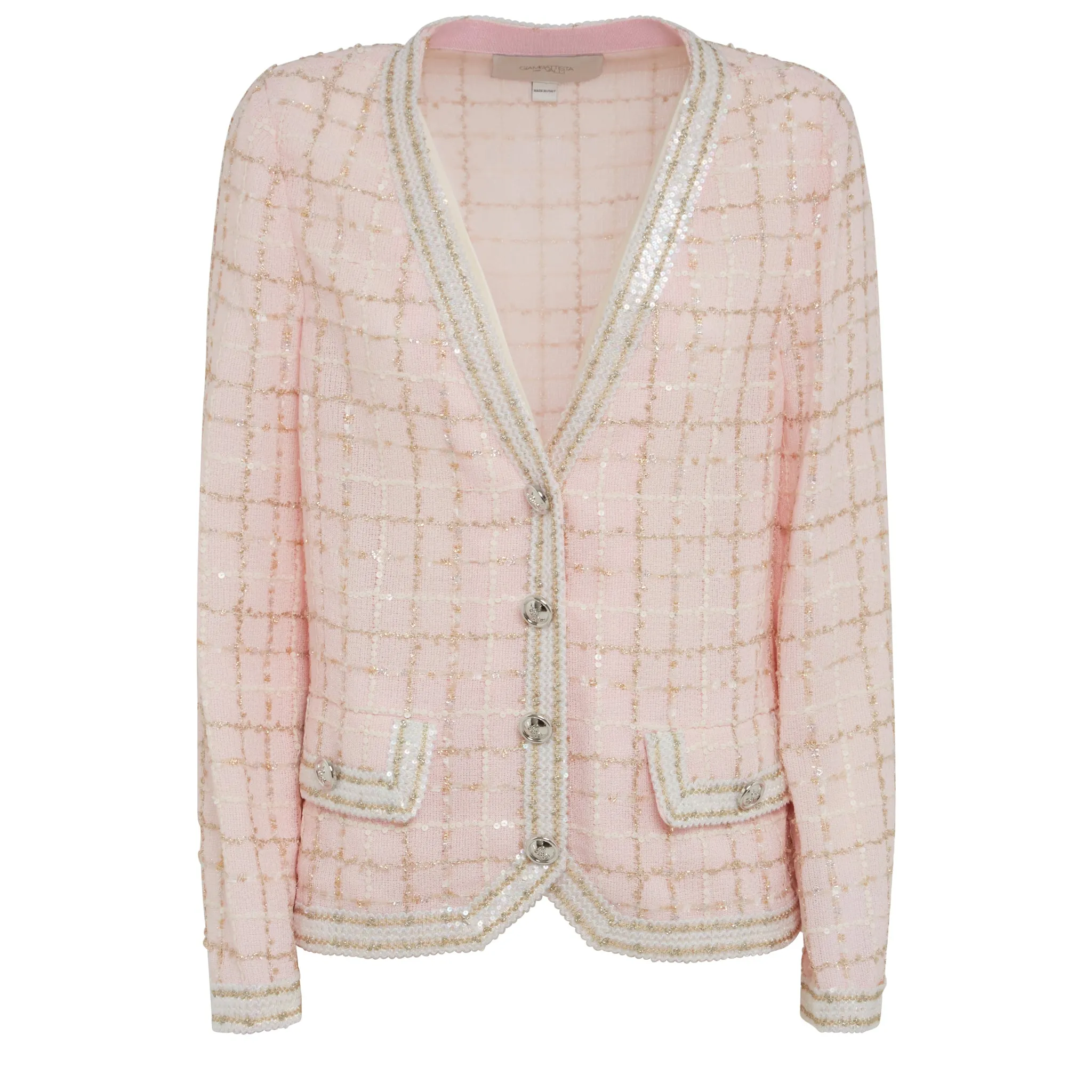 GIAMBATTISTA VALLI Rosa Cardigan in Tessuto