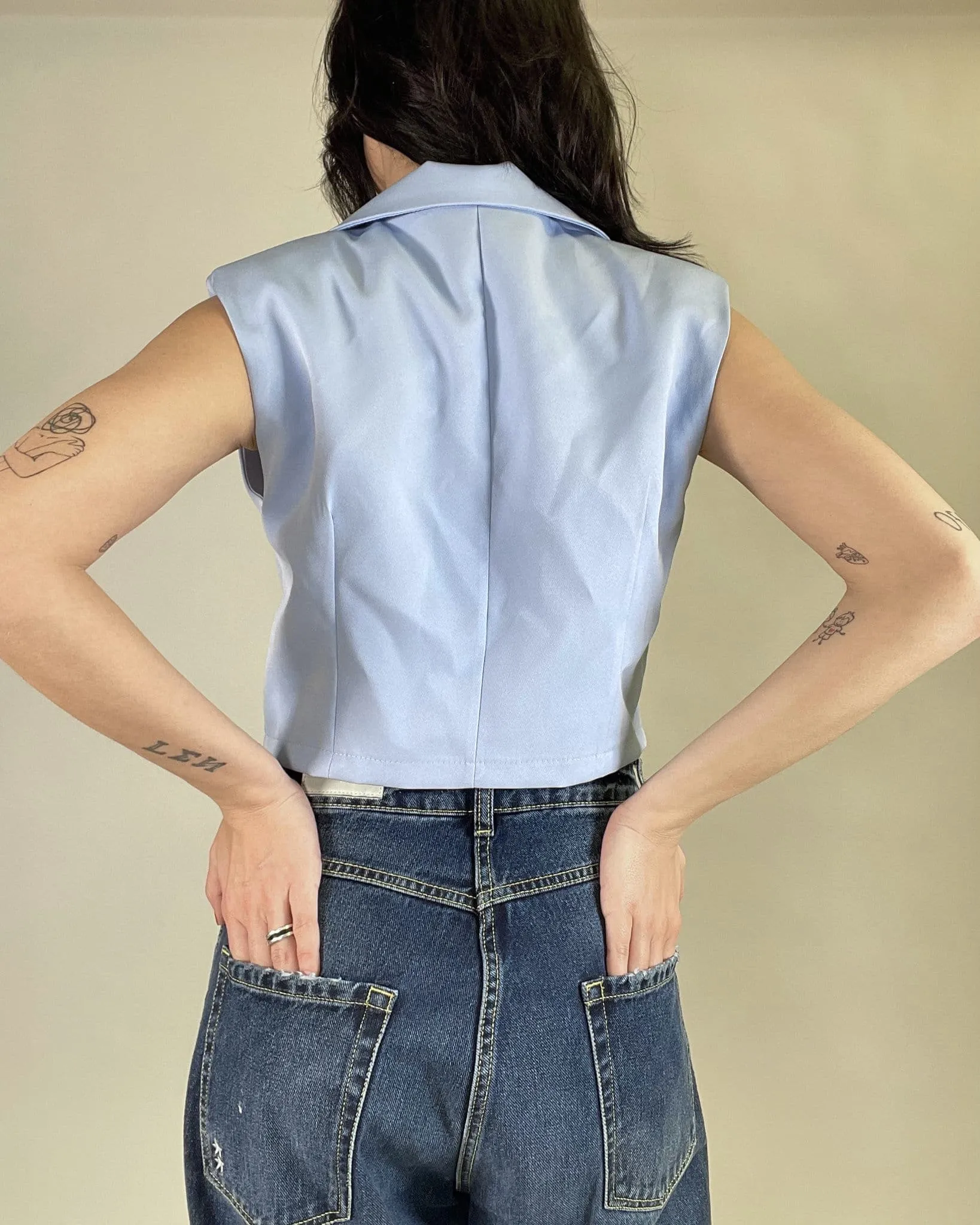 Gilet - AZZURRO