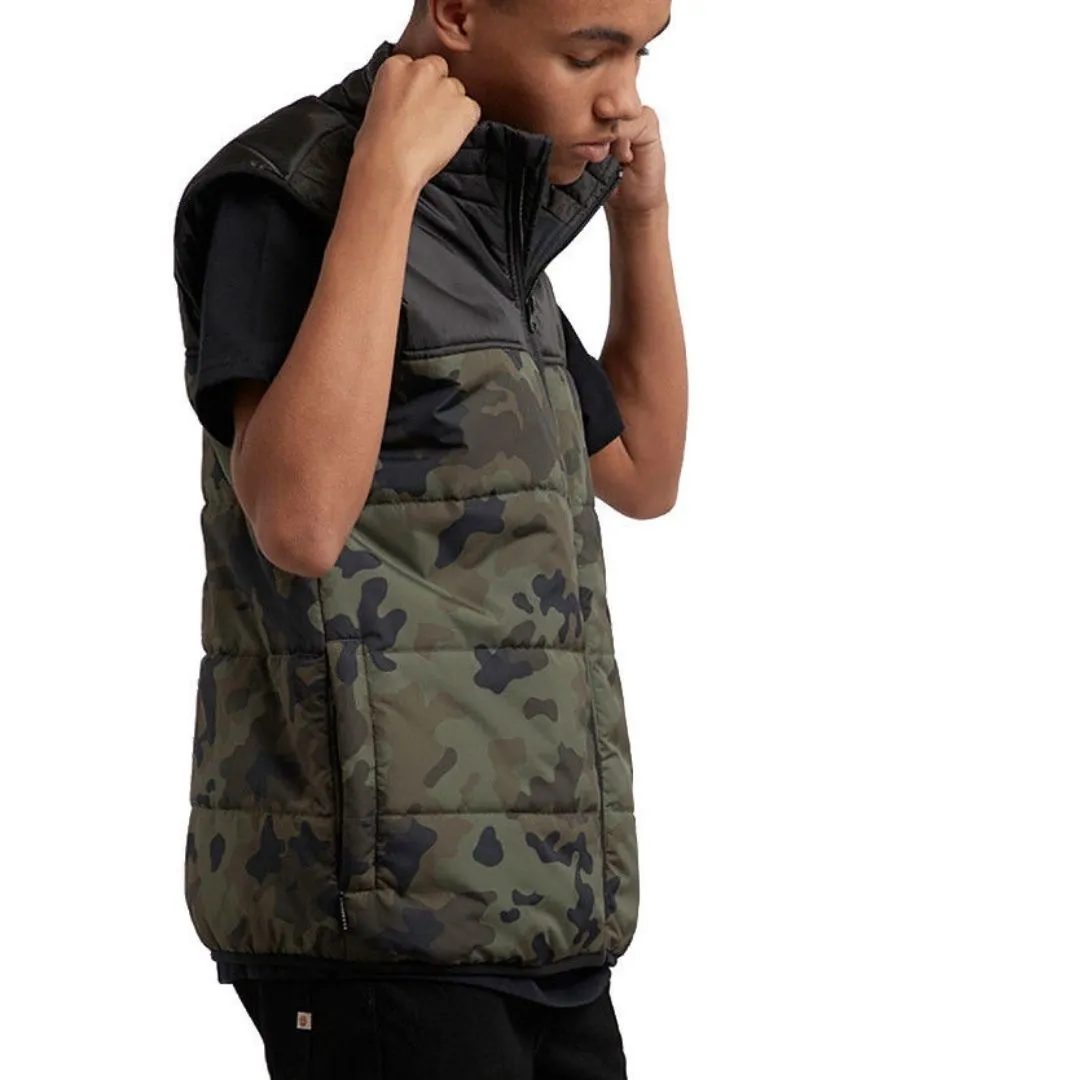 Gilet imbottito da uomo Element fantasia camo