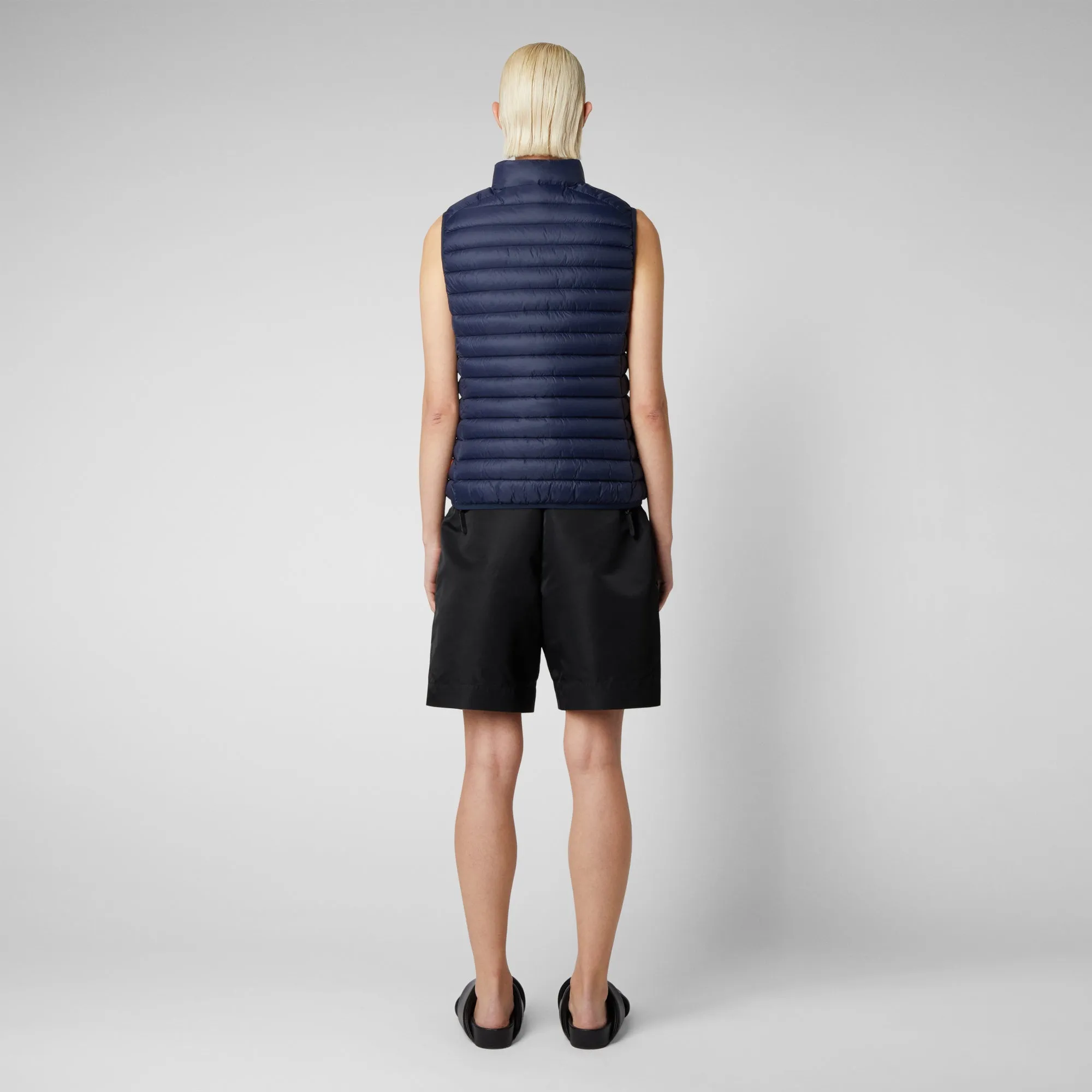 Gilet imbottito donna Charlotte blu navy