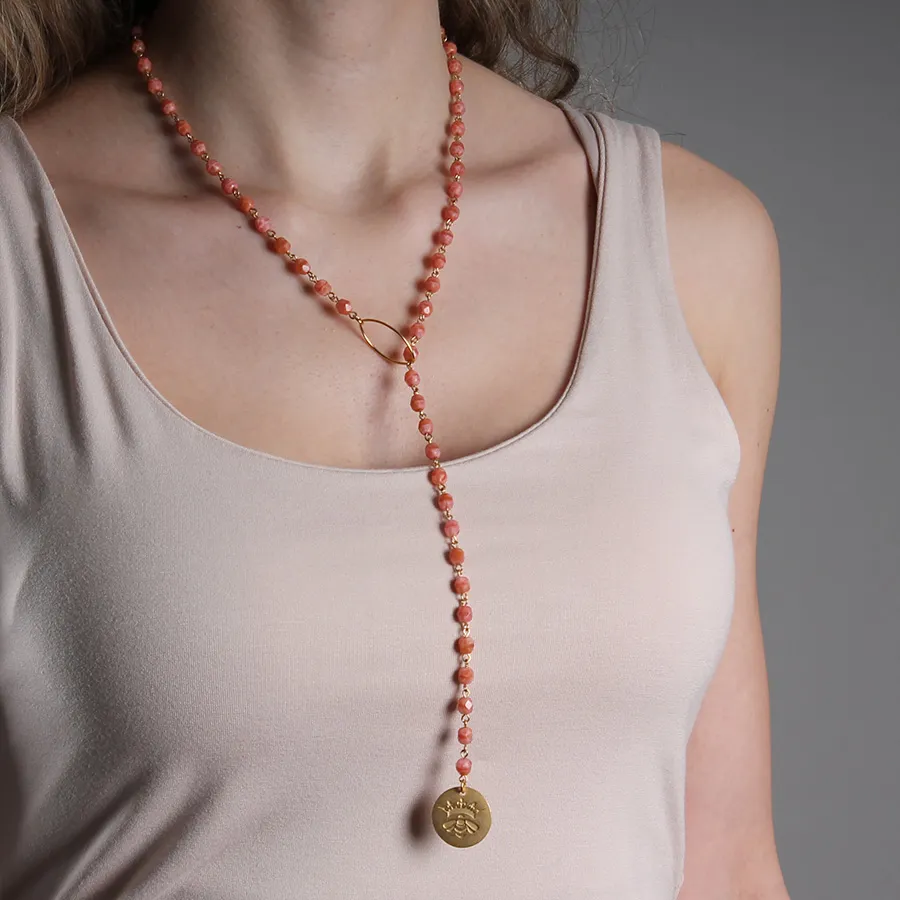 Golden-colored Lulia necklace