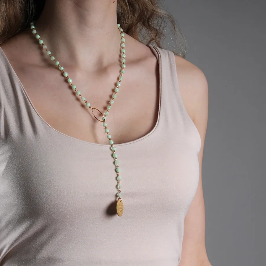 Golden-colored Lulia necklace