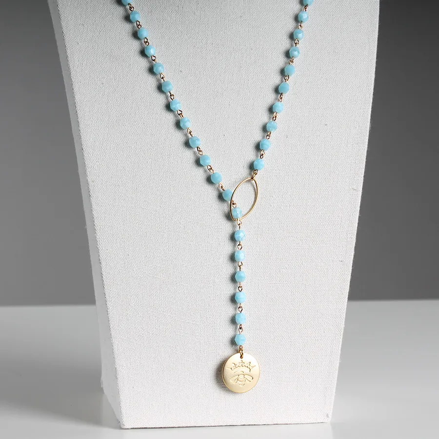 Golden-colored Lulia necklace