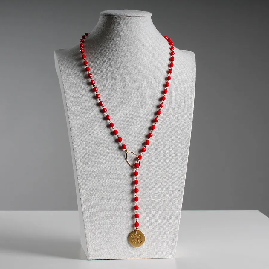 Golden-colored Lulia necklace