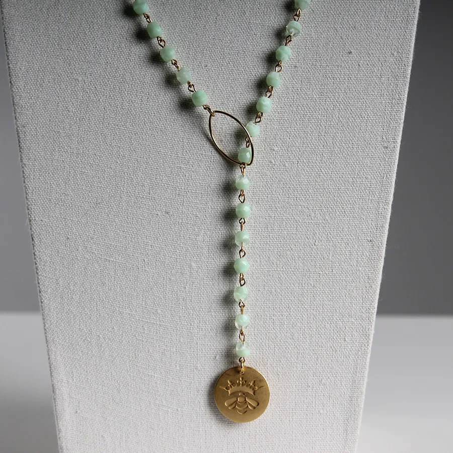 Golden-colored Lulia necklace