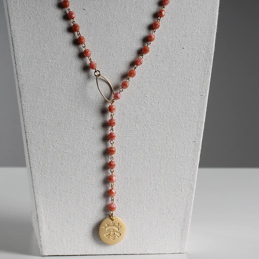 Golden-colored Lulia necklace