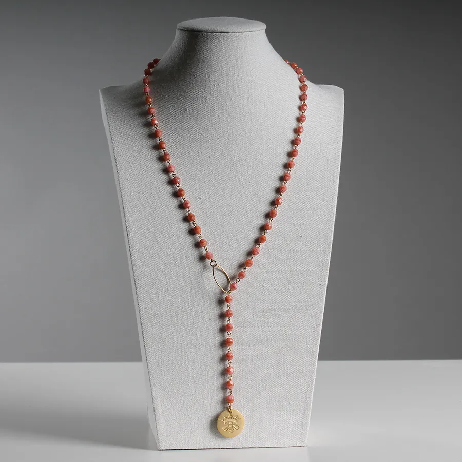Golden-colored Lulia necklace