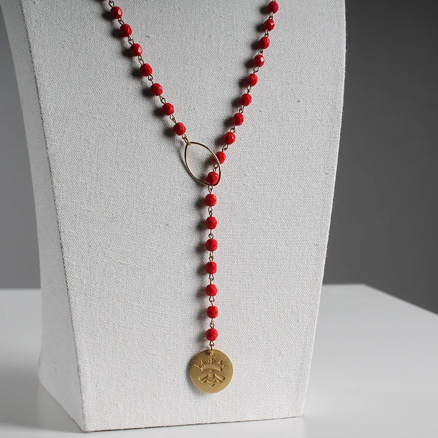 Golden-colored Lulia necklace
