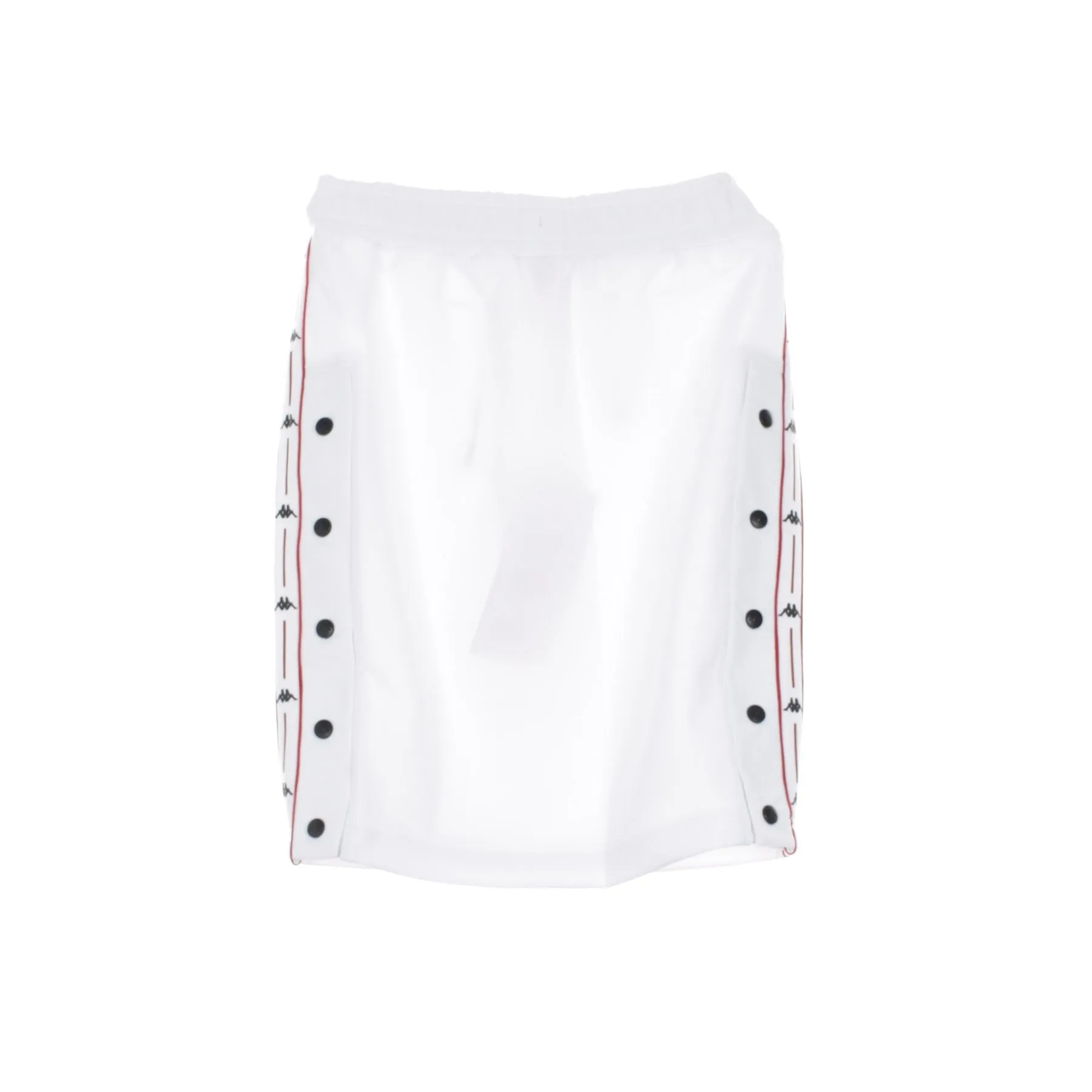 Gonna Corta Donna Authentic Jpn Baloma White/red/black