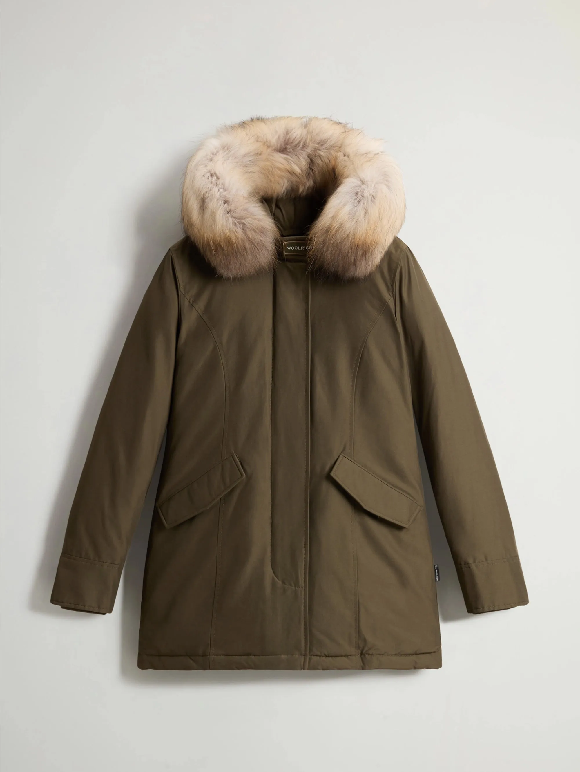 Green Raccoon Hooded Arctic Parka