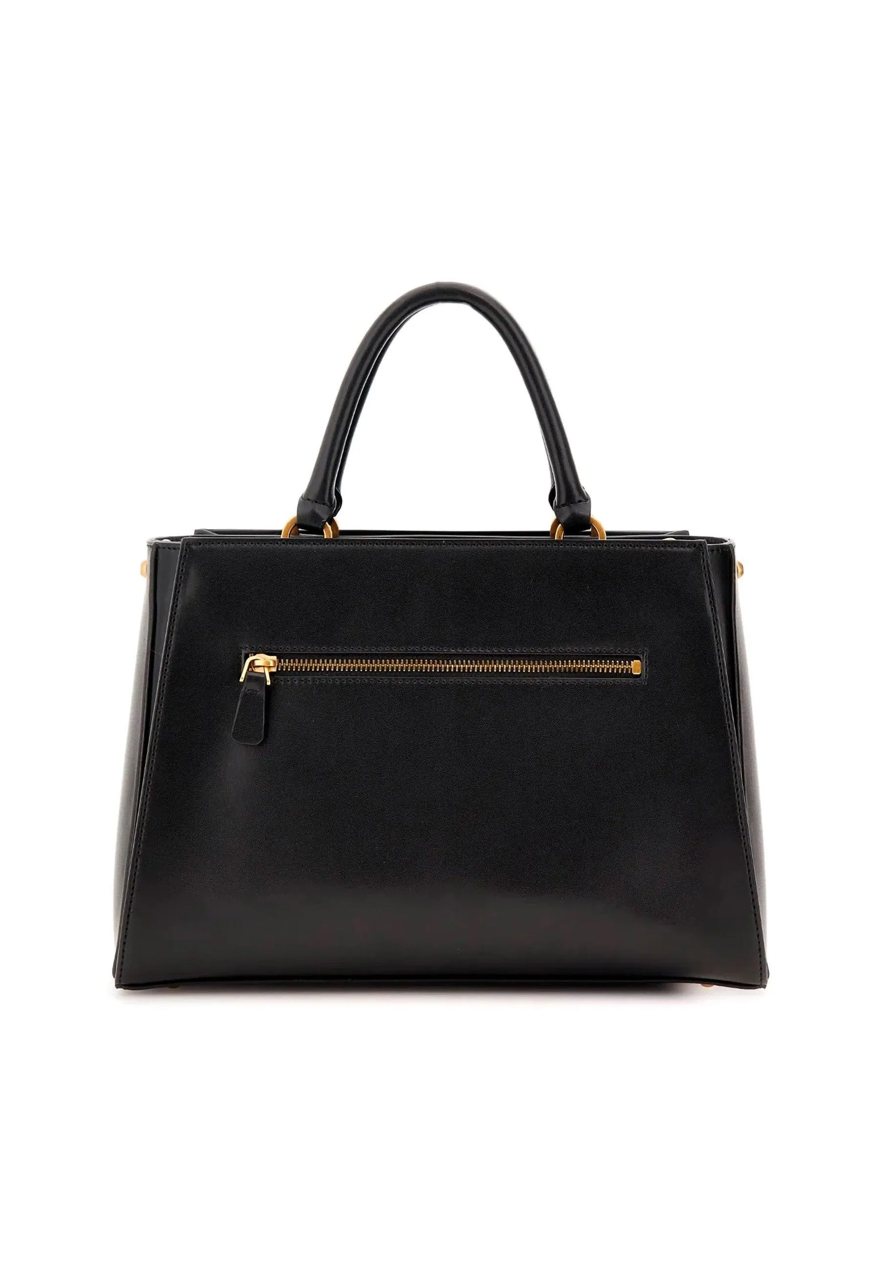 GUESS Fleet Women's Black Satchel Bag VB898206