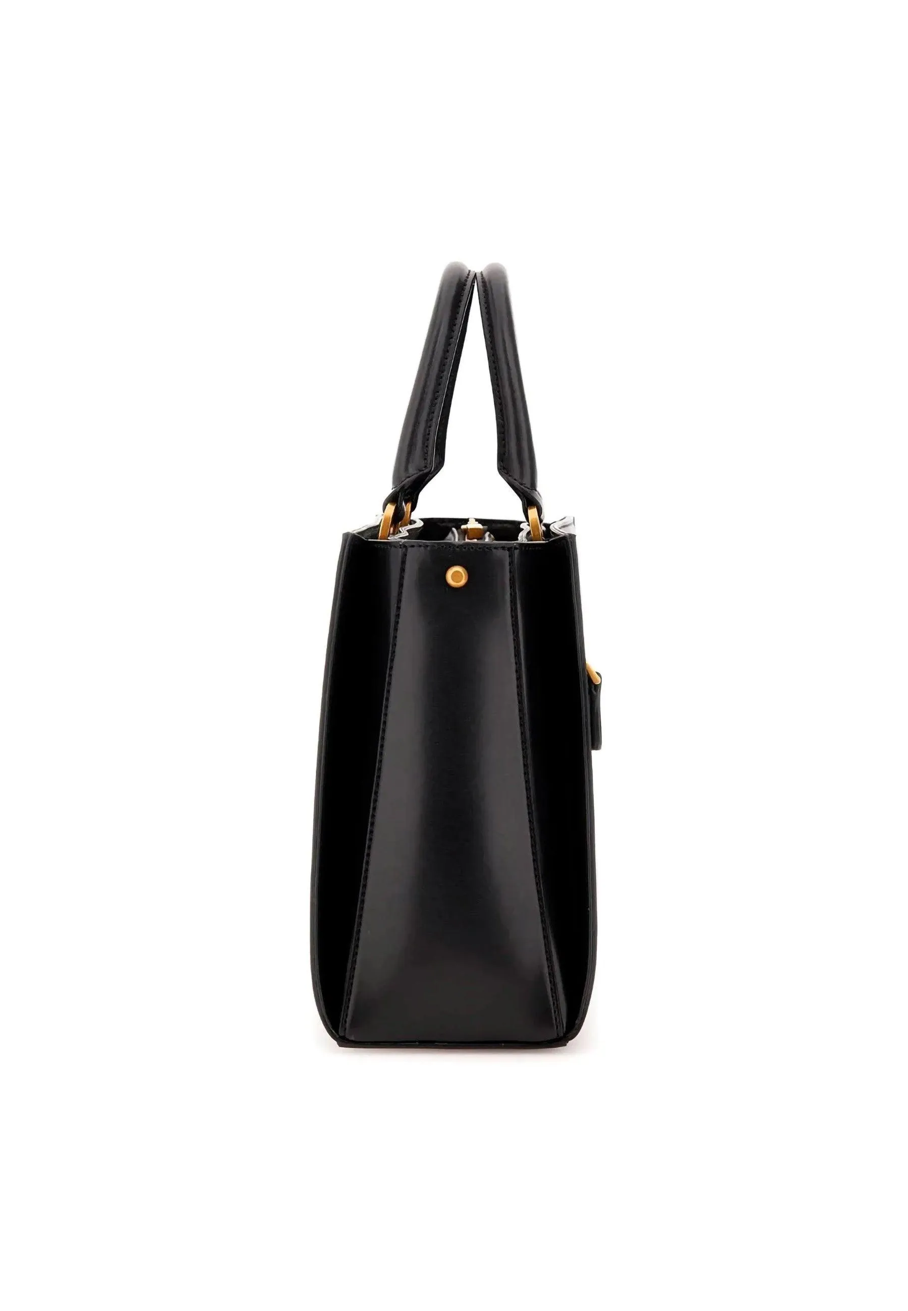 GUESS Fleet Women's Black Satchel Bag VB898206