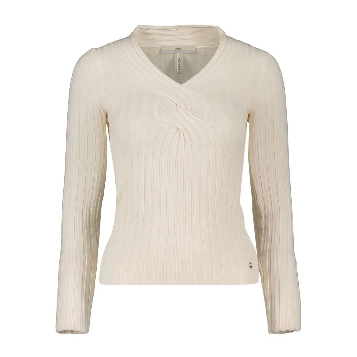      GUESS MAGLIONE SCOLLO V A COSTE INES DONNA  