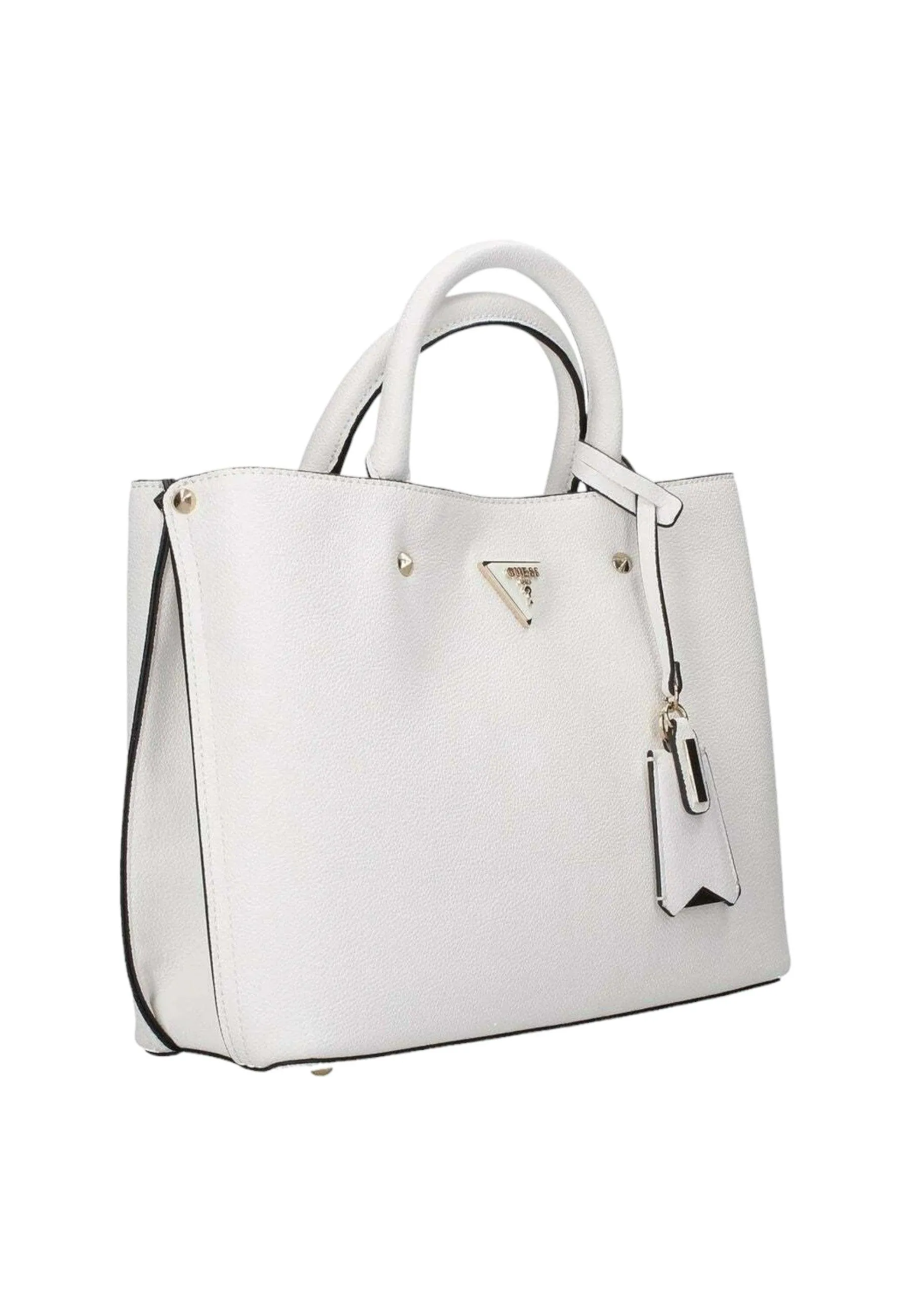 Guess Meridian Girlfriend Satchel Stone White BG877806
