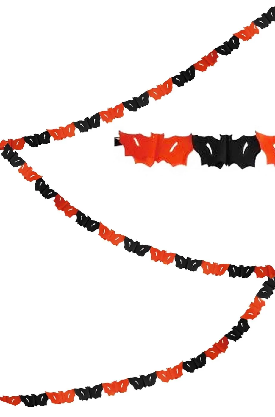 Halloween banner decoration with 4m long bat design