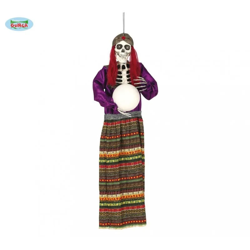 Halloween Zombie Skeleton Hand with Lights and Sounds - 90cm Hanging Decoration for Party Venues, Shop Windows, and Horror Scene