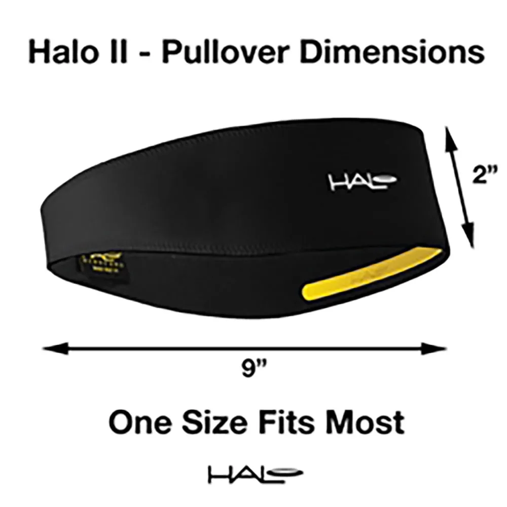 Halo II Air Pullover Headband - Black