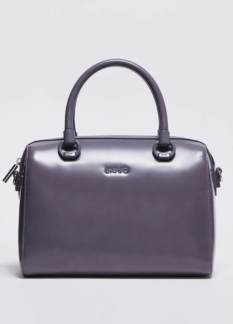 Handbag Logo Grey