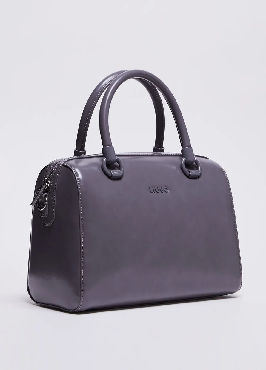 Handbag Logo Grey