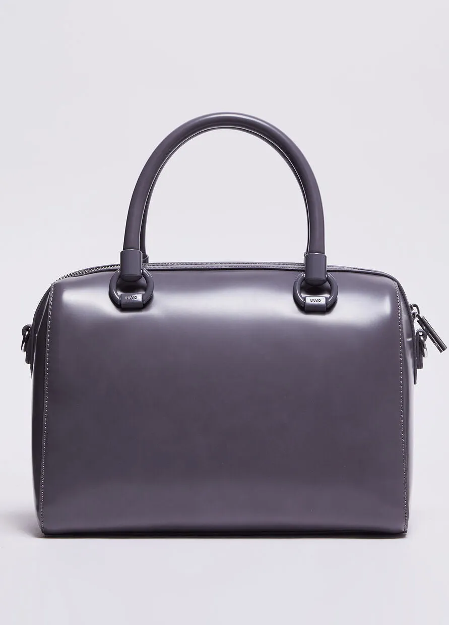 Handbag Logo Grey
