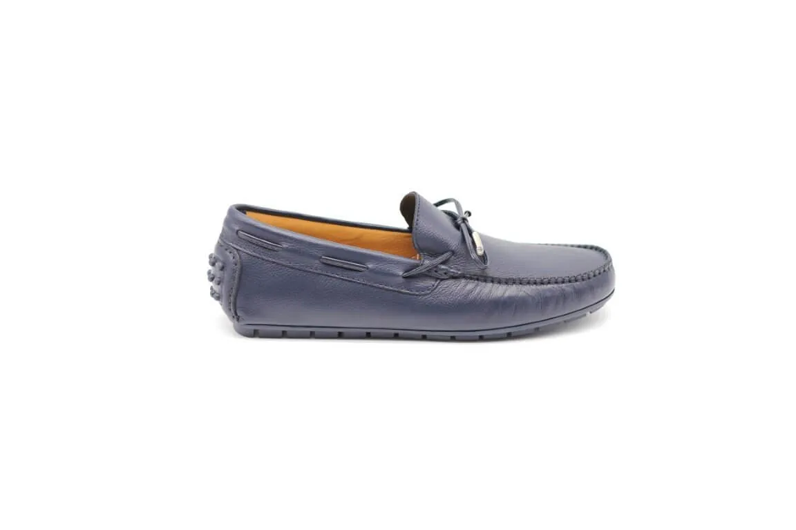 Handmade leather moccasin by D'Ordia.
