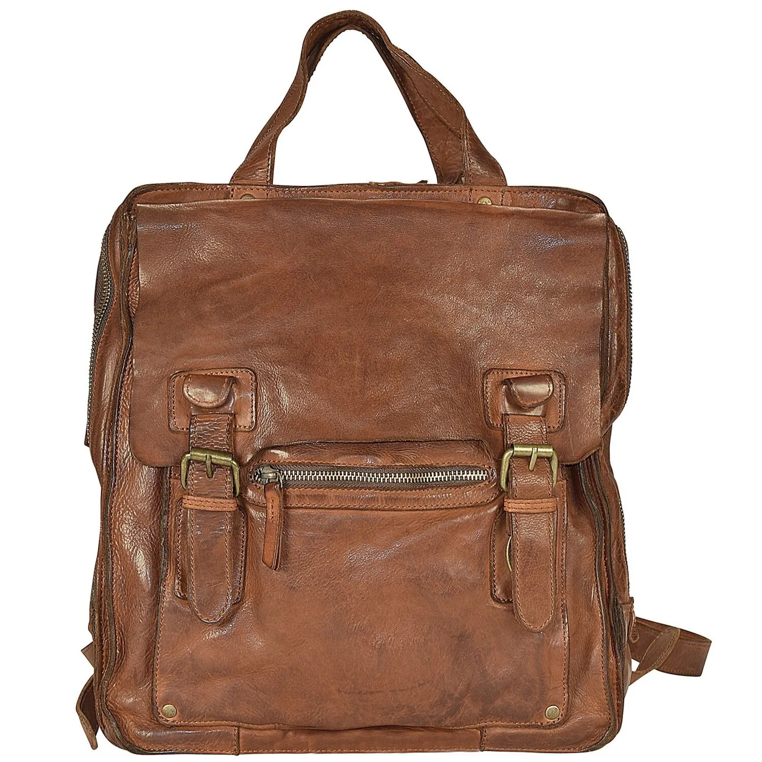 Harold's Leather Submarine Backpack 35 cm