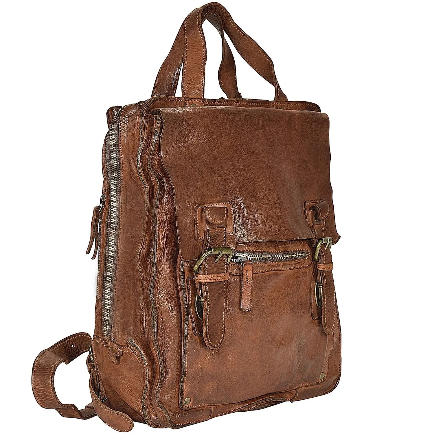 Harold's Leather Submarine Backpack 35 cm
