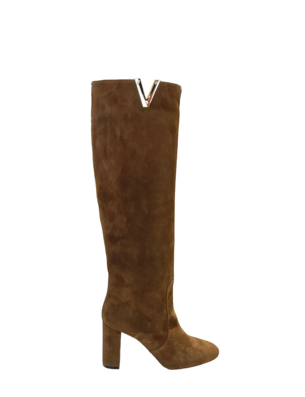 Heeled Leather Boots