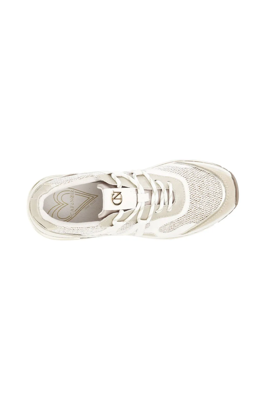 high-top mesh fabric sneakers with laminated inserts
