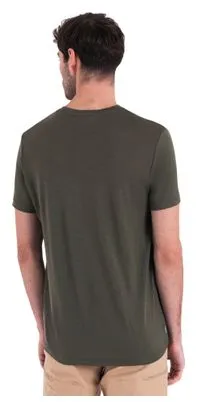 Icebreaker Merino 150 Tech Lite III Khaki Technical T-Shirt