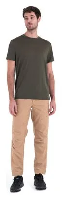 Icebreaker Merino 150 Tech Lite III Khaki Technical T-Shirt