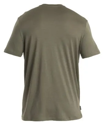 Icebreaker Merino 150 Tech Lite III Khaki Technical T-Shirt