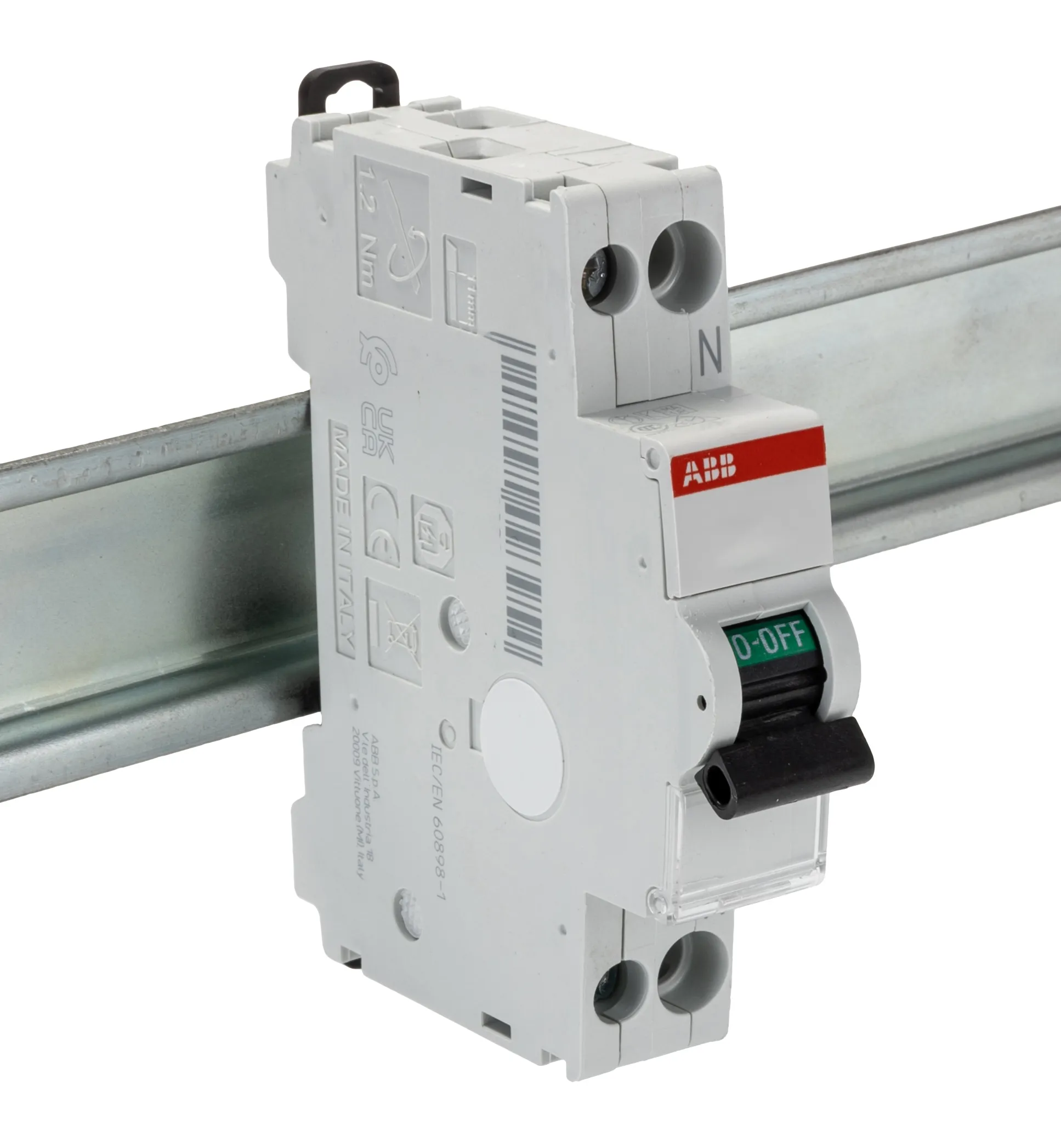 Interruttore magnetotermico ABB, 1P 6A 10 kA, Tipo D