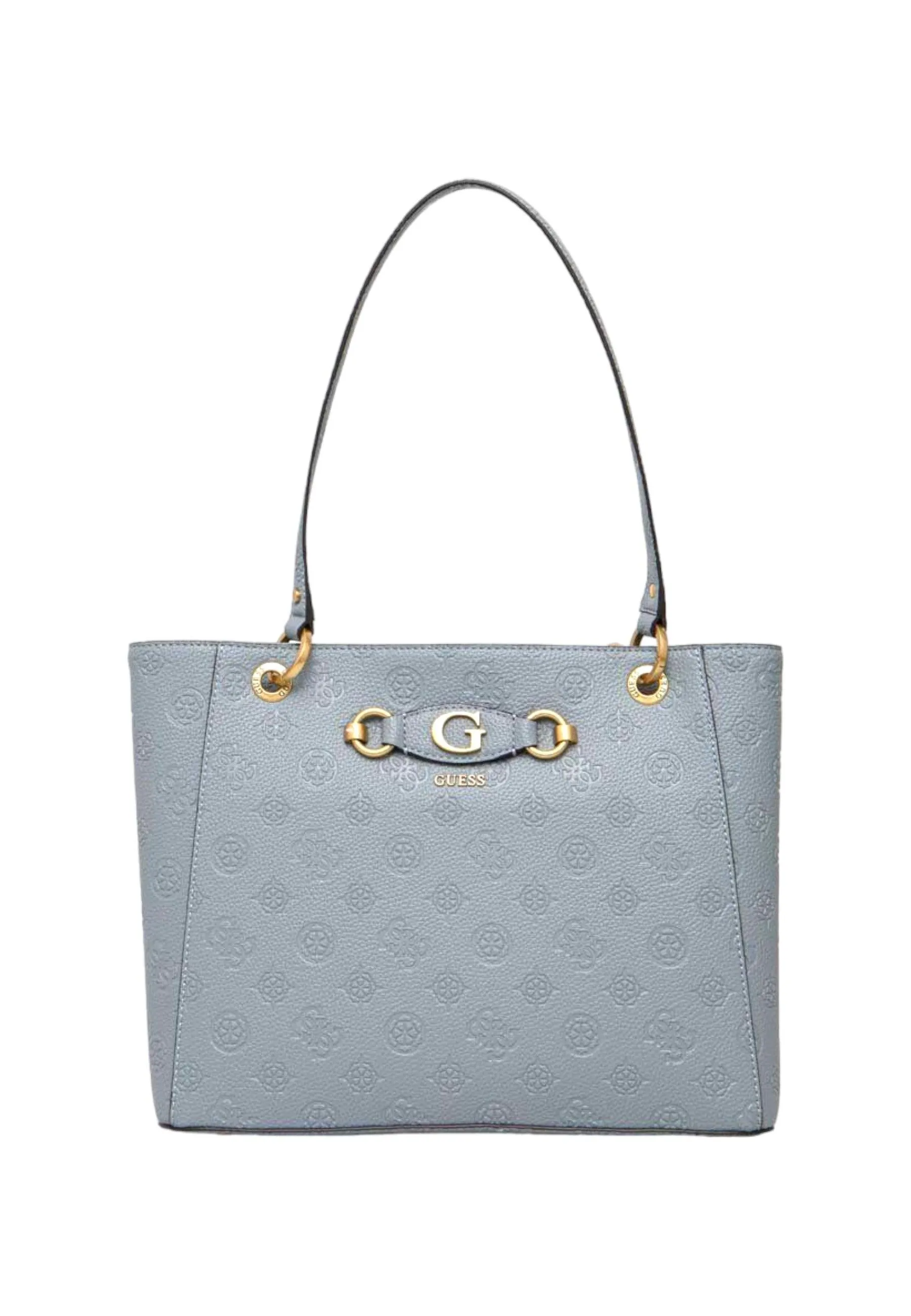 Izzy Peony Borsa Noel Tote Donna Light Denim - GUESS PD920925