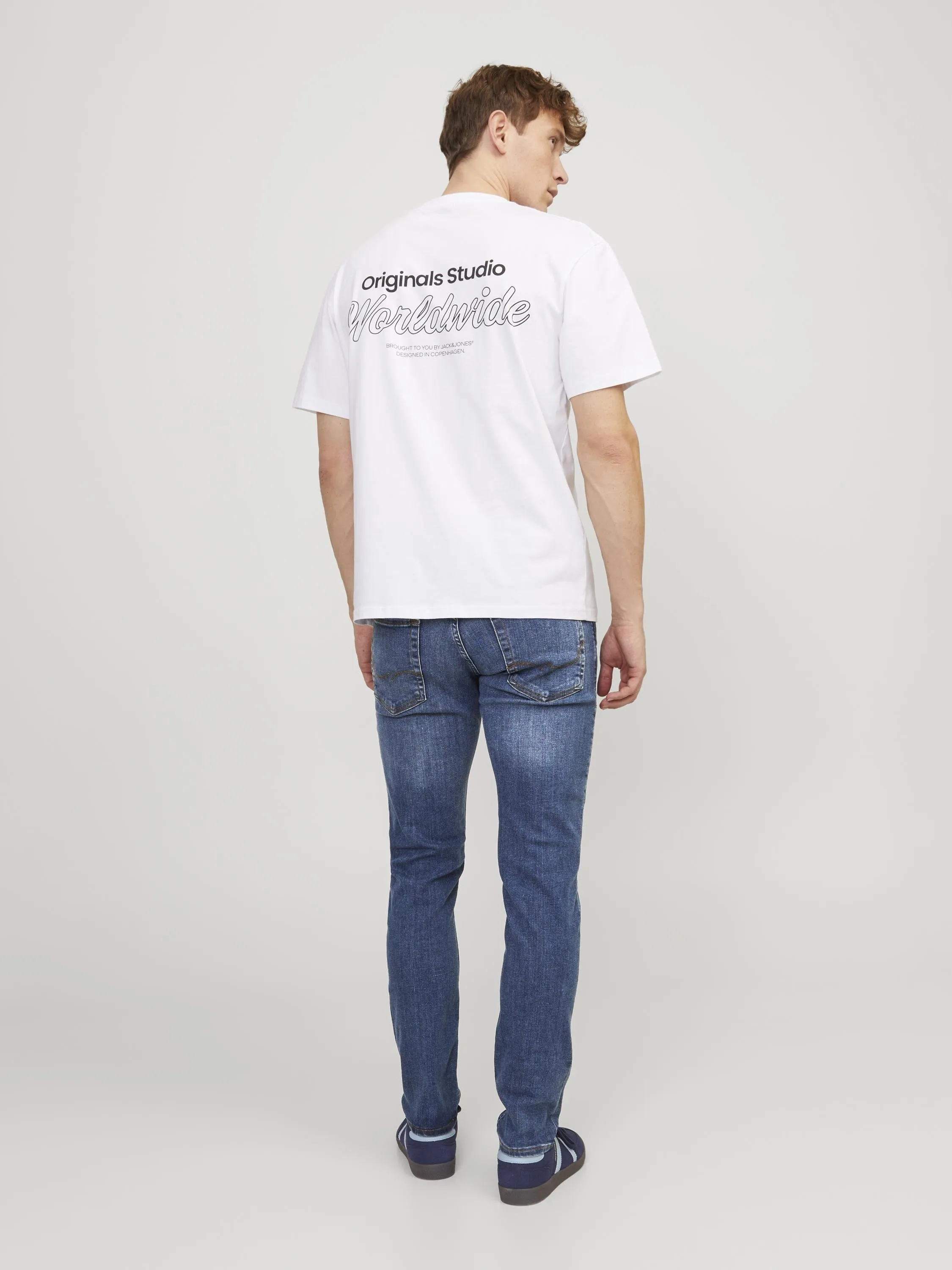 JJIGLENN JJORIGINAL - Jeans slim fit