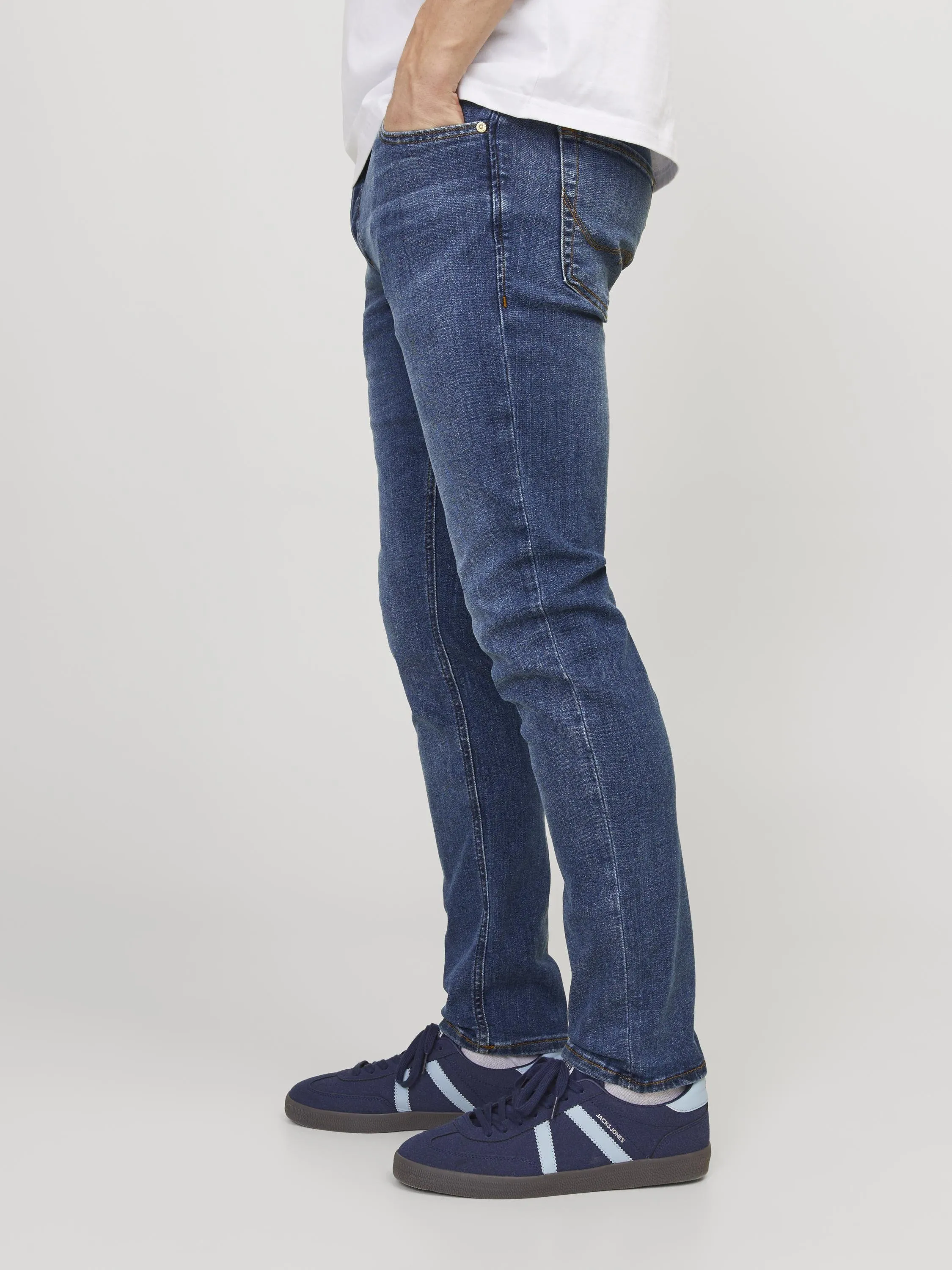 JJIGLENN JJORIGINAL - Jeans slim fit
